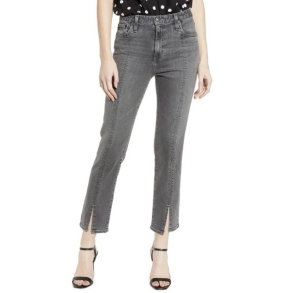 AG Adriano Goldschmied Women's The Isabelle Straight Crop Jeans Size 27 NWT $215 - Picture 1 of 16